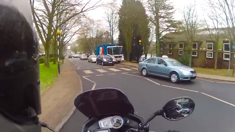 First motorcycle vlog with a GoPro