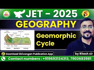 JPSC JET 2025 | GEOGRAPHY | Geomorphic Cycle | #patanjaliiasacademy #jet