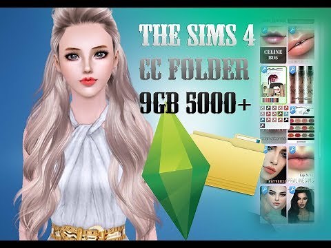 THE SIMS 4 CC FOLDER 2017 9GB 5000+