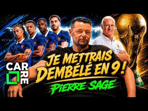 🟩 Pierre Sage: "I'd play Dembélé as a number 9!" #FrenchTeam