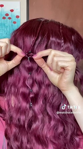 Mermaid hair tutorial 🎀🫧🌞 #summerhair #summerhairstyles #cutehairstyles #hairtutorial #longhair #mermaidcore