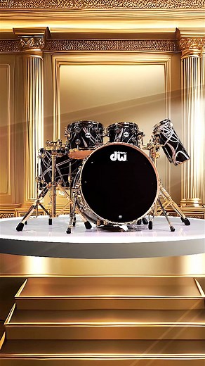 2.9K views · 96 reactions | ***Link In Bio⚡️ DW Collector's 5pc Maple Set w/Ratatoms in Smoke Glass Contrails with Gold Hardware, Configuration: 10/12/16/22/14SD + 6x14 & 6x16 Ratatoms 論 In Stock Now at CymbalFusion.com #drums #dwdrums | CymbalFusion.com | Facebook