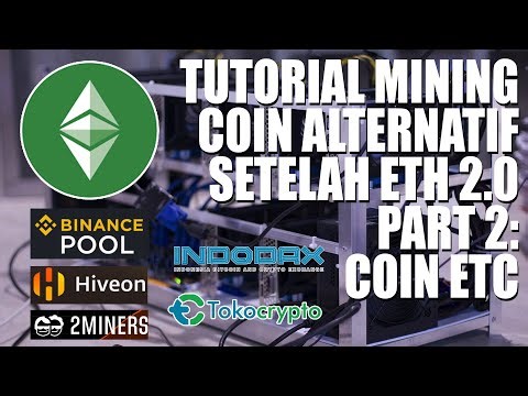 TUTORIAL MINING ETC DI POOL BINANCE, HIVEON DAN 2MINERS