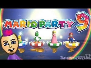 Mario Party 9 Lets Play - Ep.12 Dazran303 Is A Cheater | Blooper Beach Board Gameplay [2/2]