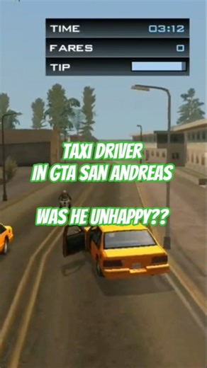Taxi Mission In GTA San Andreas Failed... 😂🚕 | #automobile #gtasanandreas #gta