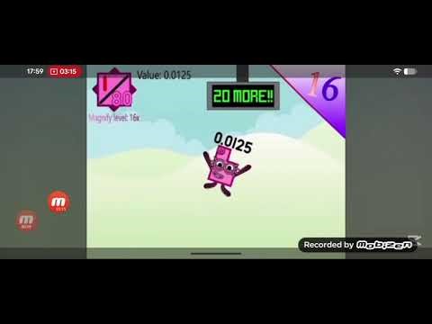 Numberblocks Decimal Unit Fractions Band Full Series V3