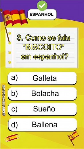 Do You Know How to Speak Spanish? 🧠🇪🇸 Test Your Level With This Quick Quiz! #shorts #quiz #spanish