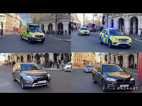 Emergency Vehicles Responding around London!