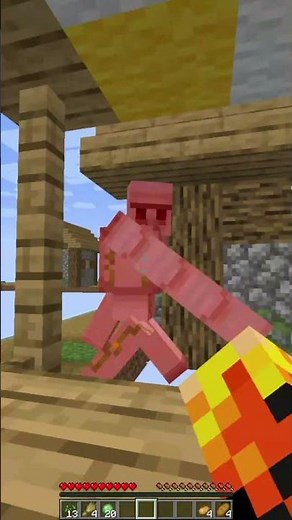 Minecraft But Whole World Is Floating Glass....