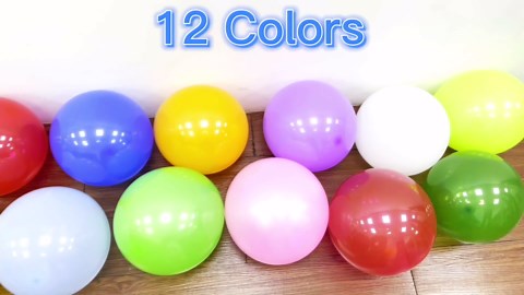 Thickened balloons, 120 PCS Balloons Assorted Colors, Latex Balloons for Kid's Birthday Party, Exquisite Rainbow Balloon, 12 Inches 12 Kinds of Rianbow Colorful Party Balloons Decorations.