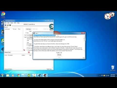 How to use Cheat Engine 6.5.1 ( The Tutorial )