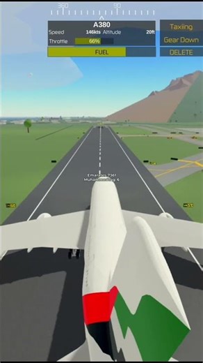 My first video with an airbus a380 #a380 #plane #roblox #ptfs #subscribe