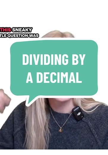 Dividing by a Decimal Made Easy