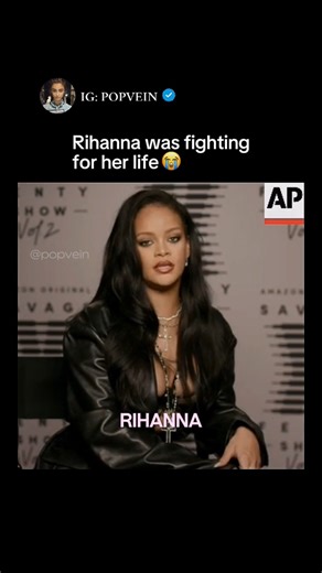 Rihanna was fighting for her life in this interview 😭