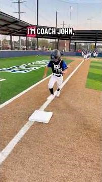 Youth baseball drills, base running drills! Share this with your team!