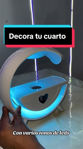 Lámpara G 4 en 1: Humidificador y Parlante LED