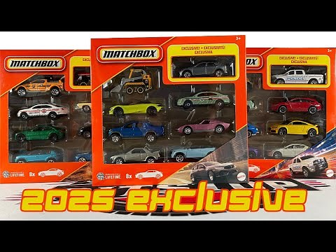Matchbox 2025 8 packs review and unboxing diecast 1:64 scale