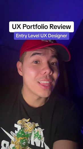 Take a look at this entry level UX portoflio review #portfolioreview #Uxdesign #productdesign Ux designer portfolio, ux portfolio webflow, unique ux portfolio