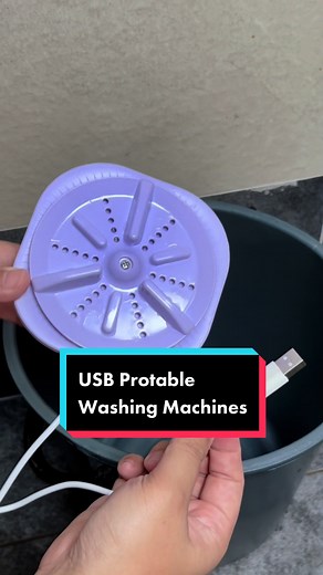 Portable Mini USB Washing Machine - Affordable Laundry Solution