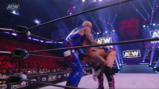 14K views · 468 reactions | Code Red by #DustinRhodes almost got him the victory but Punk kicks out of the pin! #AEWDynamite is LIVE on TBS! | All Elite Wrestling | Facebook