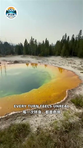 Yellowstone in 25 Seconds | 25秒邂逅黄石国家公园 #Shorts