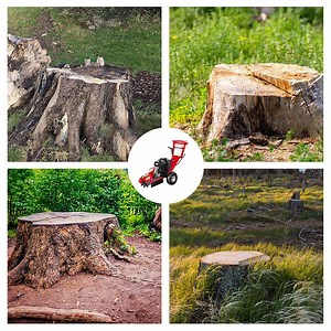 [Hot Item] Durable High Quality 15HP Gasoline Powered Forestry Machinery Professional Mini Wood Stump Grinder Tree Stump Grinder