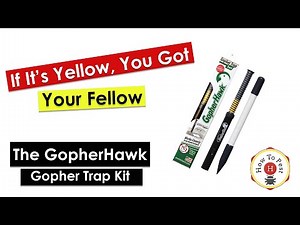 How to Trap Gophers & Moles | GopherHawk Trap Tutorial (If It’s Yellow, You Got Your Fellow!).