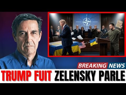 Trump abandonne l'Ukraine et Zelensky fait une révélation qui sidère Washington