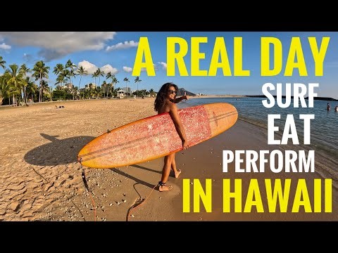 Luz on the Loose: A Day in My Life in Hawaii 🌴 | Surfing, Food, Open Mic & Island Errands