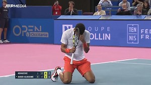 Auger-Aliassime wins Montpellier Open title after tough Kovacevic battle