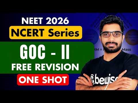 GOC 2 One Shot Revision for NEET2026 | Types of Reaction in Organic Chemistry Free Revision for NEET