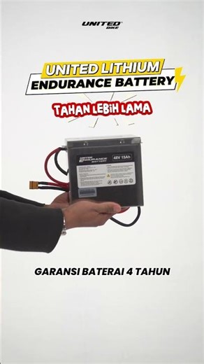 Sepeda Listrik dengan Baterai Lithium Tahan Lama: ESPANA E1 dari United Bike!
