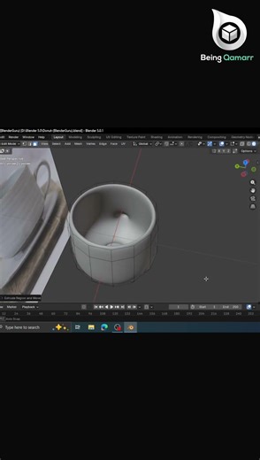 Modeling Coffee Mug in Detail | Blender Day 24