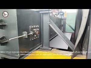 8 Wheel Automatic Shot Blasting Machine ....................