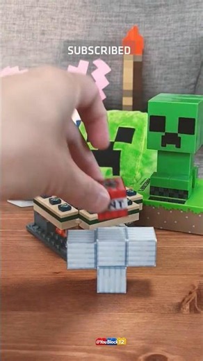Summon Iron Golem #minecraft