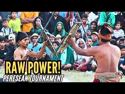 RAW POWER! INSIDE THE TRADITIONAL STICK FIGHTING TOURNEMANT OF PERESEAN LOMBOK.