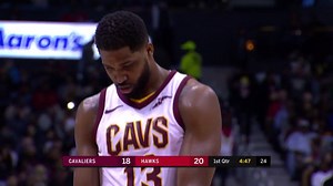 607K views · 10K reactions | Hawks fans chanting: “LeBron will leave you,” as Tristan Thompson misses two free throws  | Bleacher Report | Facebook