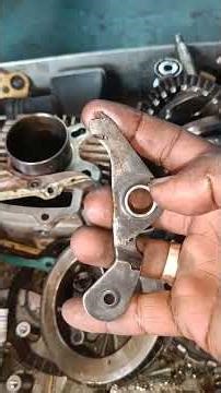 Hero Splendor Plus engine work