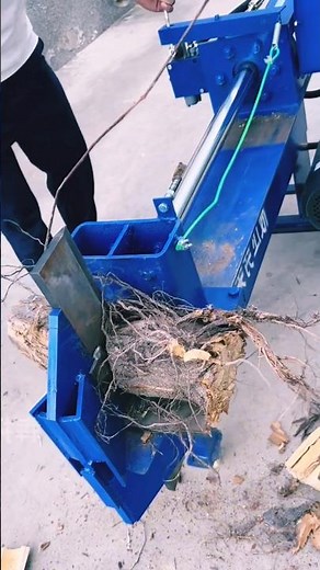 Satisfying Heavy-Duty Electric Log Splitter Demonstration/Hydraulic Wood Splitter in Action!