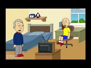 Caillou Disrespects His Babysitter Grandpa Grounded