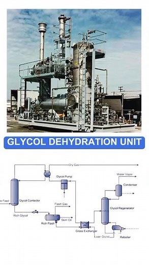 Glycol Dehydration Unit Explained 🌫️ | How Natural Gas is Dried!