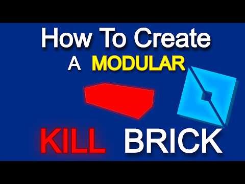 How to make a modular KILL BRICK | Roblox Scripting Tutorial (2026)