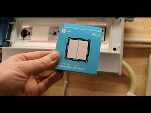 Plejd langattoman kaksoispainikkeen WPH-01 asennus ja käyttöönotto