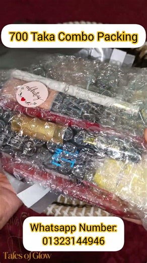 700 taka combo packing📦💄