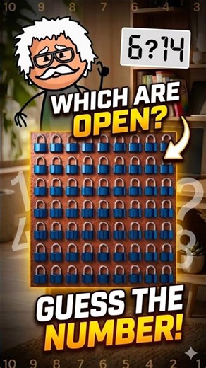 Only 1% Can Find How Many Locks Are Open 🔐 (Brain Challenge)