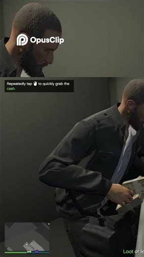 INSANE Bank Heist! Drilled Vault, Grabbed ALL the Cash! #viral #shorts #gta #gaming #fyp