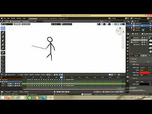 How to make 2D Animation using blender 2.83
