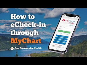 How to eCheck-in through MyChart