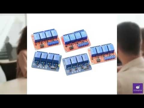 Review - 1PCS 4 Channel Relay Module Board, DC 5V 12V 24V Optocoupler Isolation Switch, H