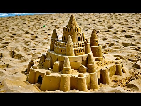Blender with Stable Diffusion XL Tutorial - Sand castle